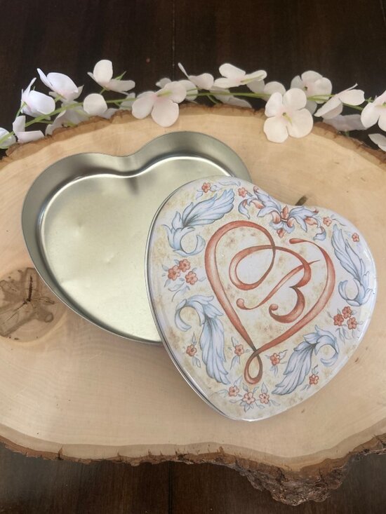 Brighton Other - Brighton Heart-Shaped Tin Box Floral Heart Design Multicolor Decorative Gift
